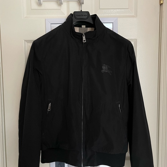 Burberry Brit Black Bomber Rain Jacket (M) - Picture 4 of 6